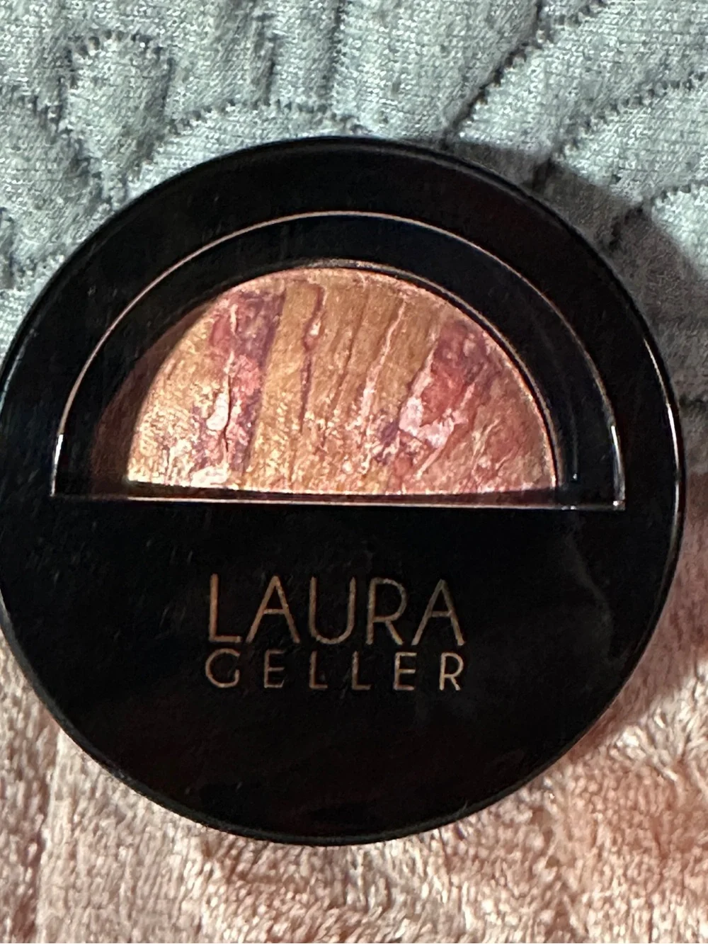 ✨ NEW Laura Geller Apricot Berry Baked Blush-N-Brighten Blush Made in Italy 🇮🇹